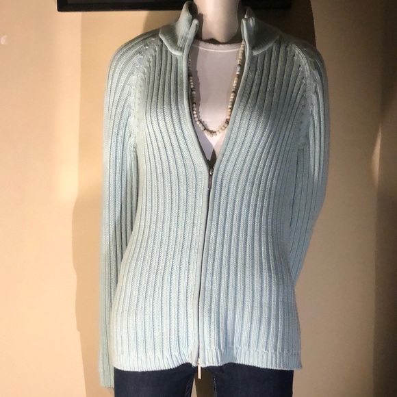 *Harlequin Green Talbots Sweater! - Picture 1 of 8